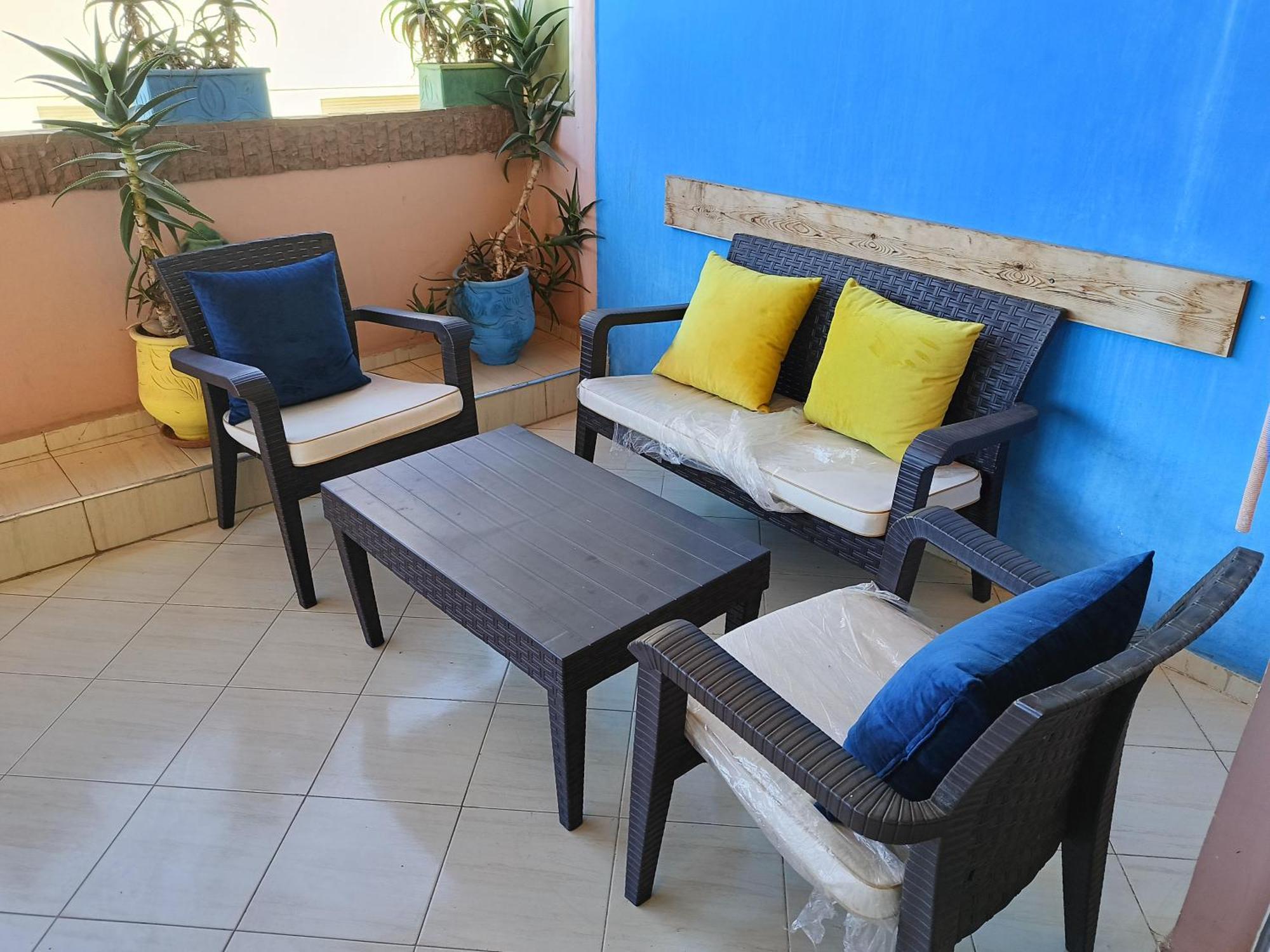 Appart Najia Au Centre Kenitra Avec Grande Terrasse Εξωτερικό φωτογραφία