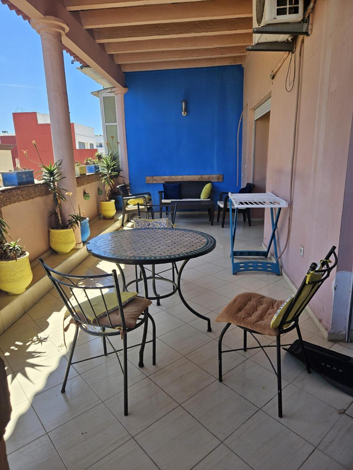 Appart Najia Au Centre Kenitra Avec Grande Terrasse Εξωτερικό φωτογραφία