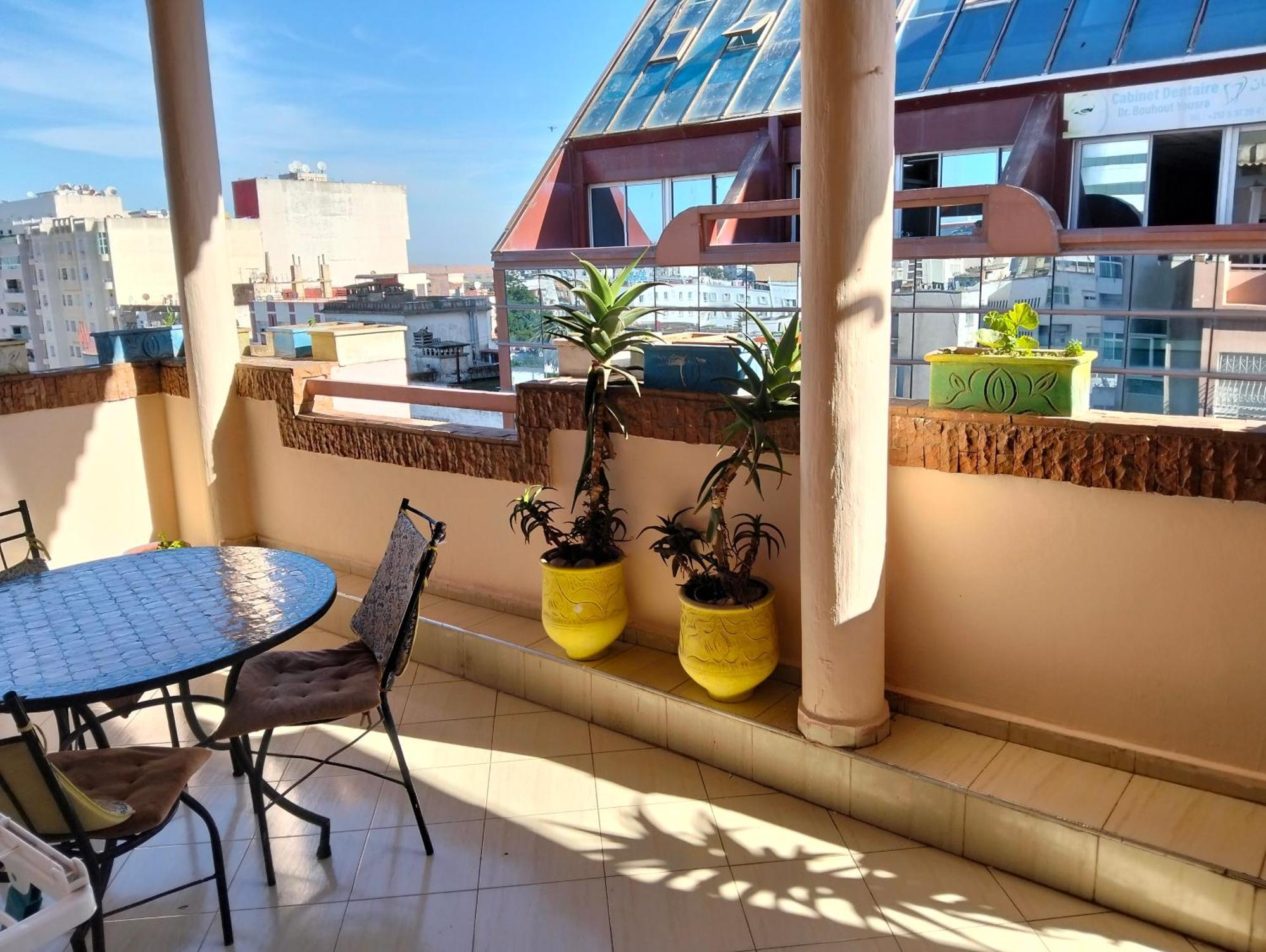 Appart Najia Au Centre Kenitra Avec Grande Terrasse Δωμάτιο φωτογραφία